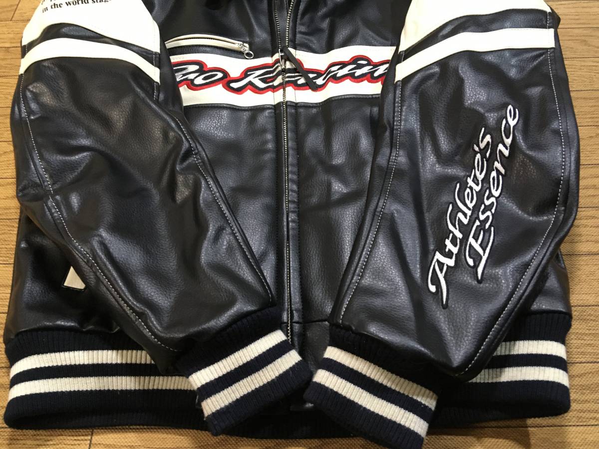 NANKAI Pro Racing フェイクレザーライディングJKT 良品 LLサイズ 身長 