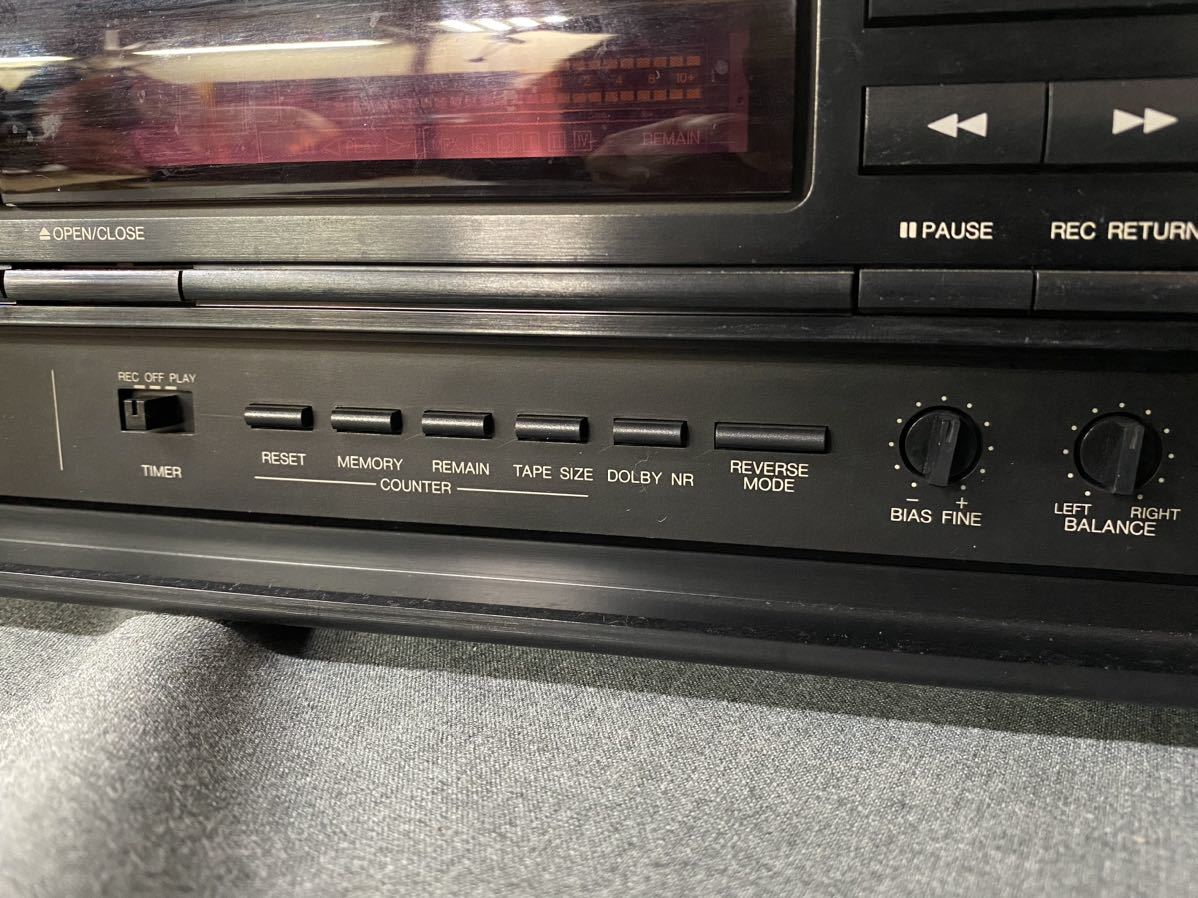 M10051【DENON】デノン カセットテープデッキ DRR-780 ステレオ