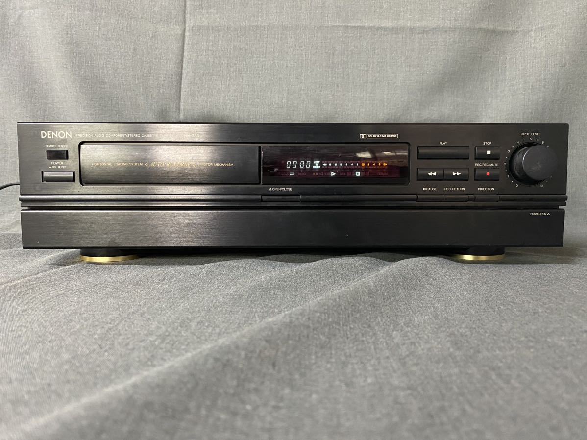 M10051【DENON】デノン カセットテープデッキ DRR-780 ステレオ