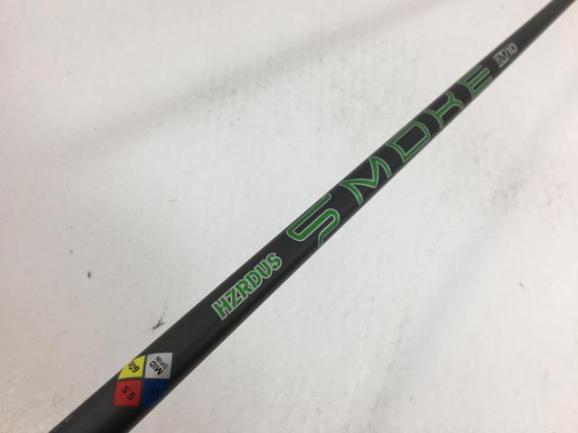 即決 中古超美品 シャフト単品 (コブラ スリーブ付) 1W プロジェクトX HZRDUS SMOKE グリーン iM10 60 選択なし 5.5