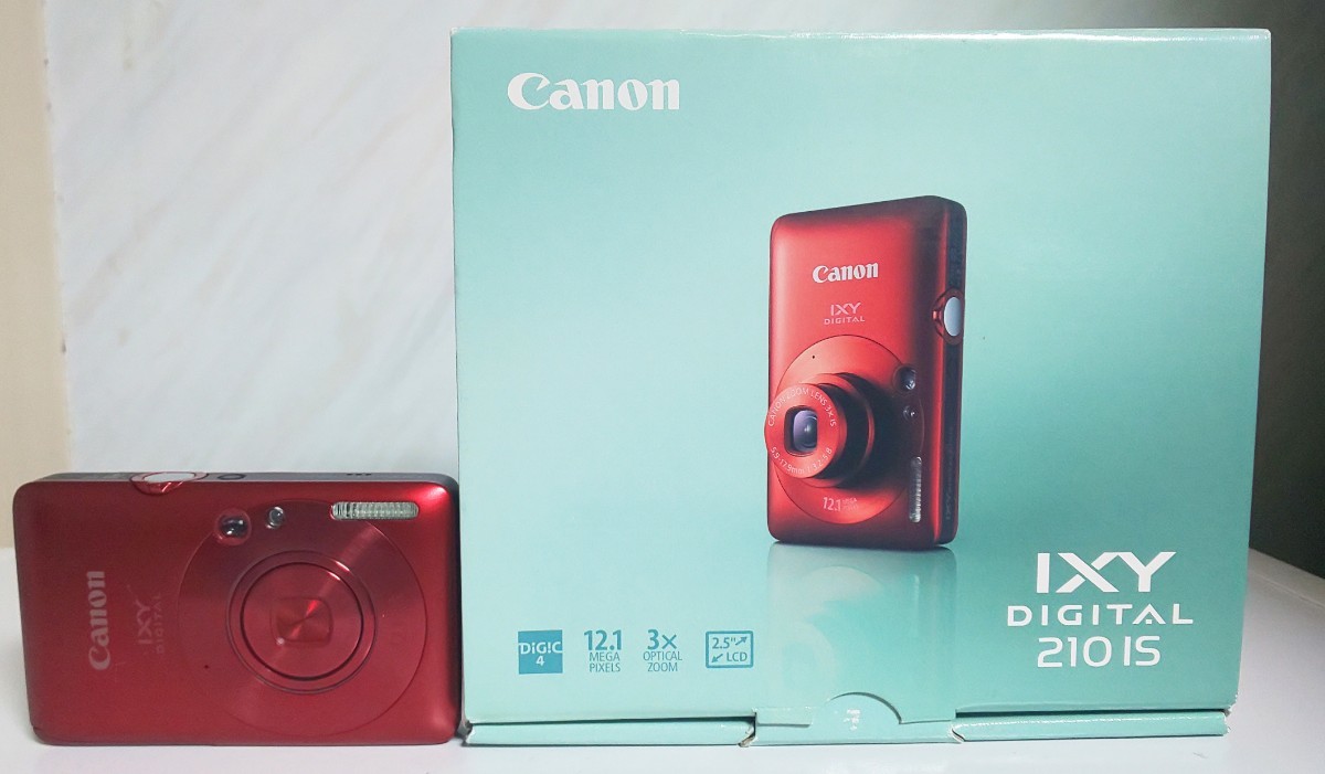 【美品】Canon IXY 3 レッド　動作確認済 Canon デジタルカメラ IXY 3