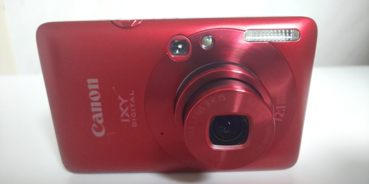 【美品】Canon IXY 3 レッド　動作確認済 Canon デジタルカメラ IXY 3