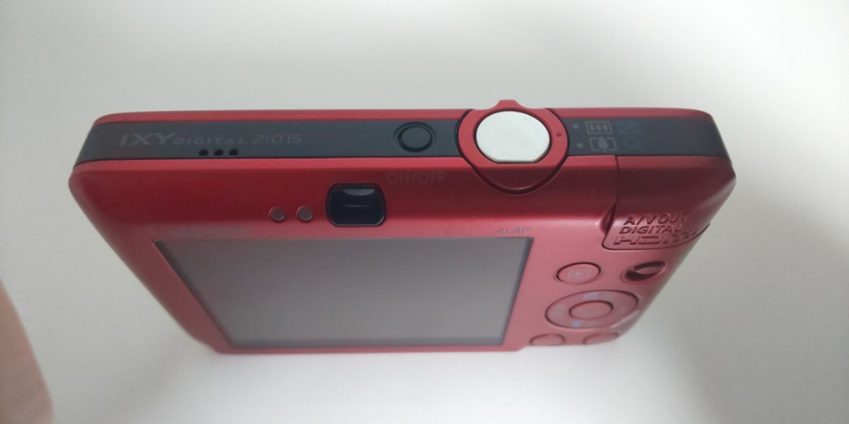 IXY 0 IS digital ixy レッド｜コンパクトデジタルカメラ 【動作確認