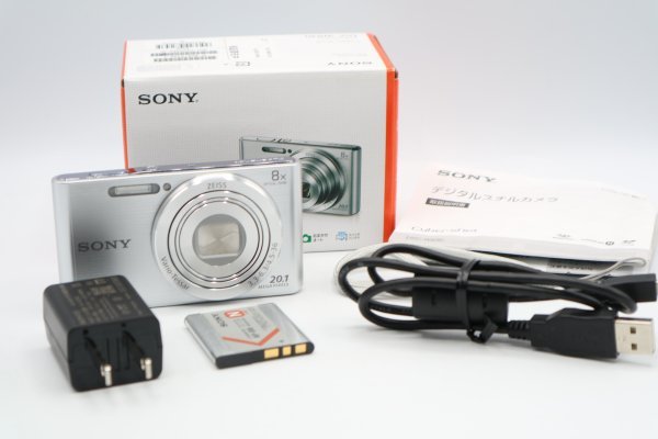 ソニー コンパクトデジタルカメラ Cyber-shot DSC-W830 シルバー DSC