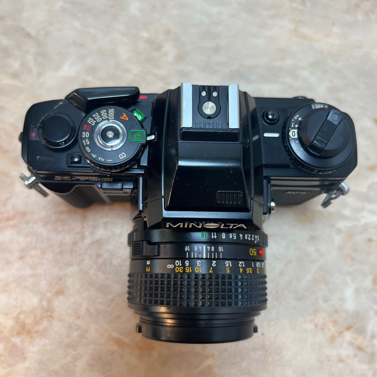minolta X-700 / MD 50mm 1:1.4 一眼レフカメラ 現状品 Minolta X-700