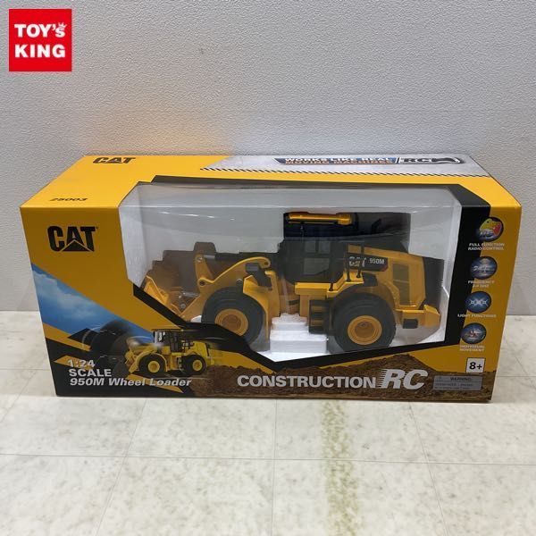1円〜 ダイキャストマスター 1/24 電動RCカー CAT 950M Wheel Loader