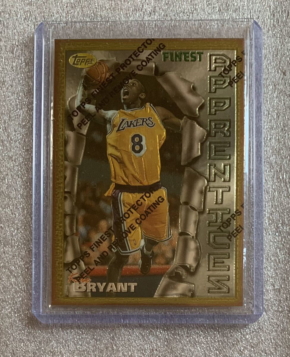 超レア RC Kobe Bryant Topps Finest Apprentices Coating 1996 Rare 
