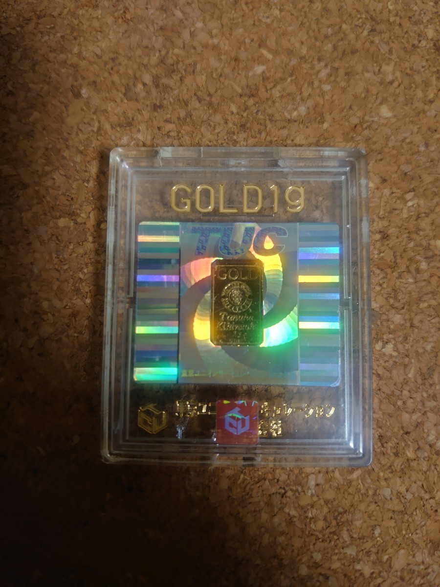 1g GOLD 金 インゴット 東京ユニオンサーキュレーション TUC 特殊景品