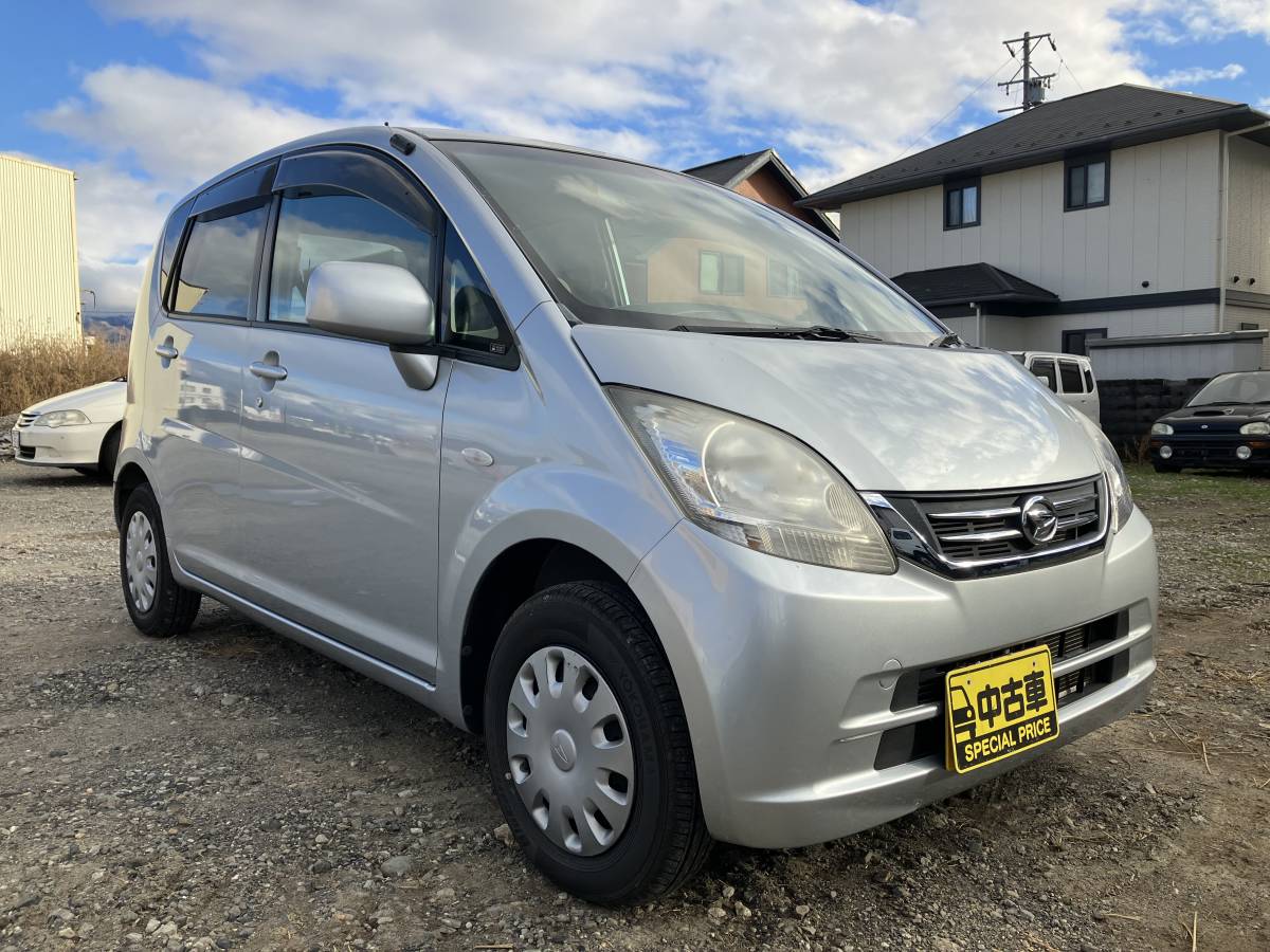 【長野発★6815★5速マニュアル!!★車検R7年7月7日まで!!★名変後即乗りOK!!】ダイハツ ムーヴ H22年式 走行4万km台!! 格安☆売切