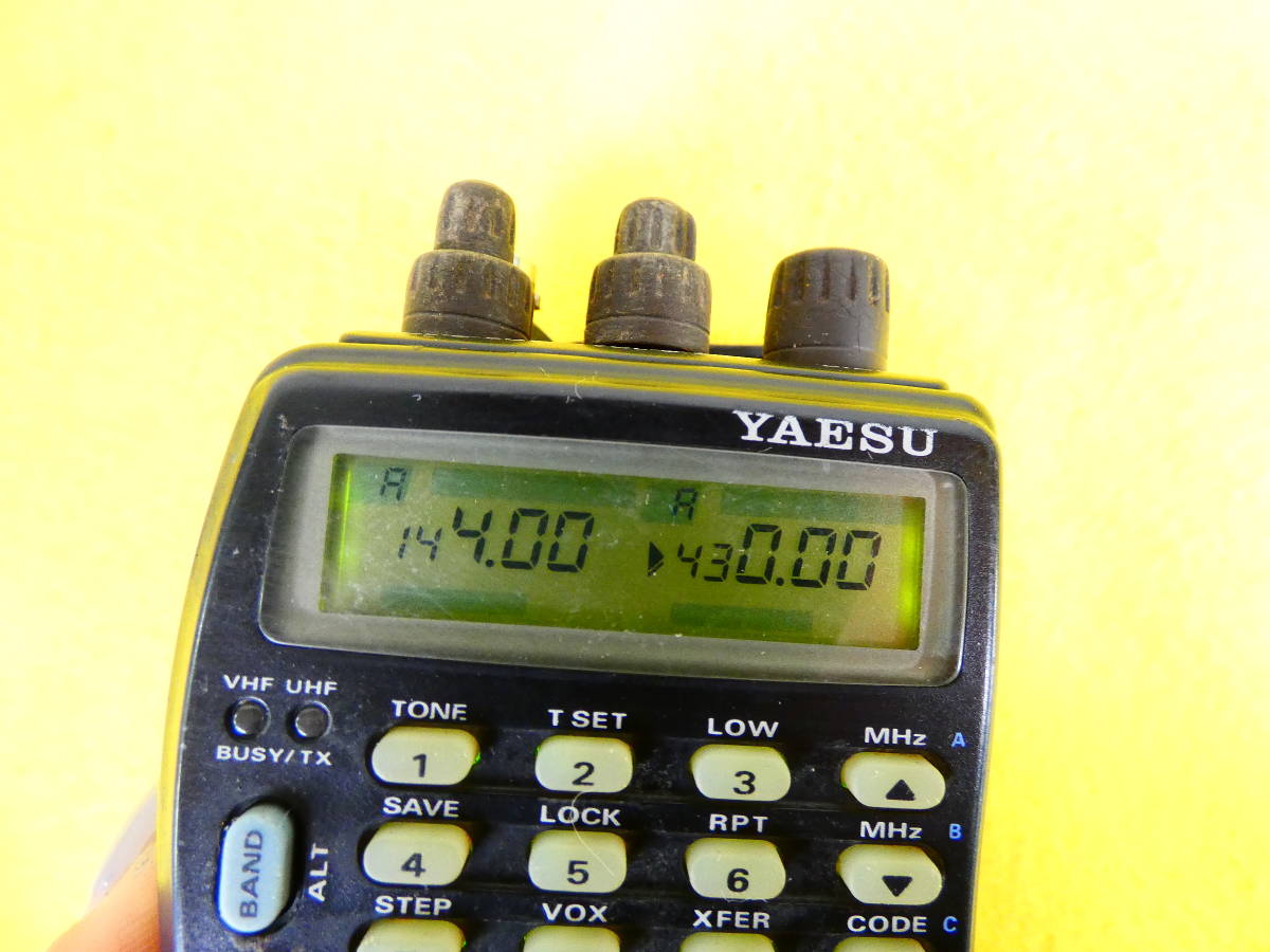 YAESU FT-729 デュアルバンドトランシーバーアマチュア無線