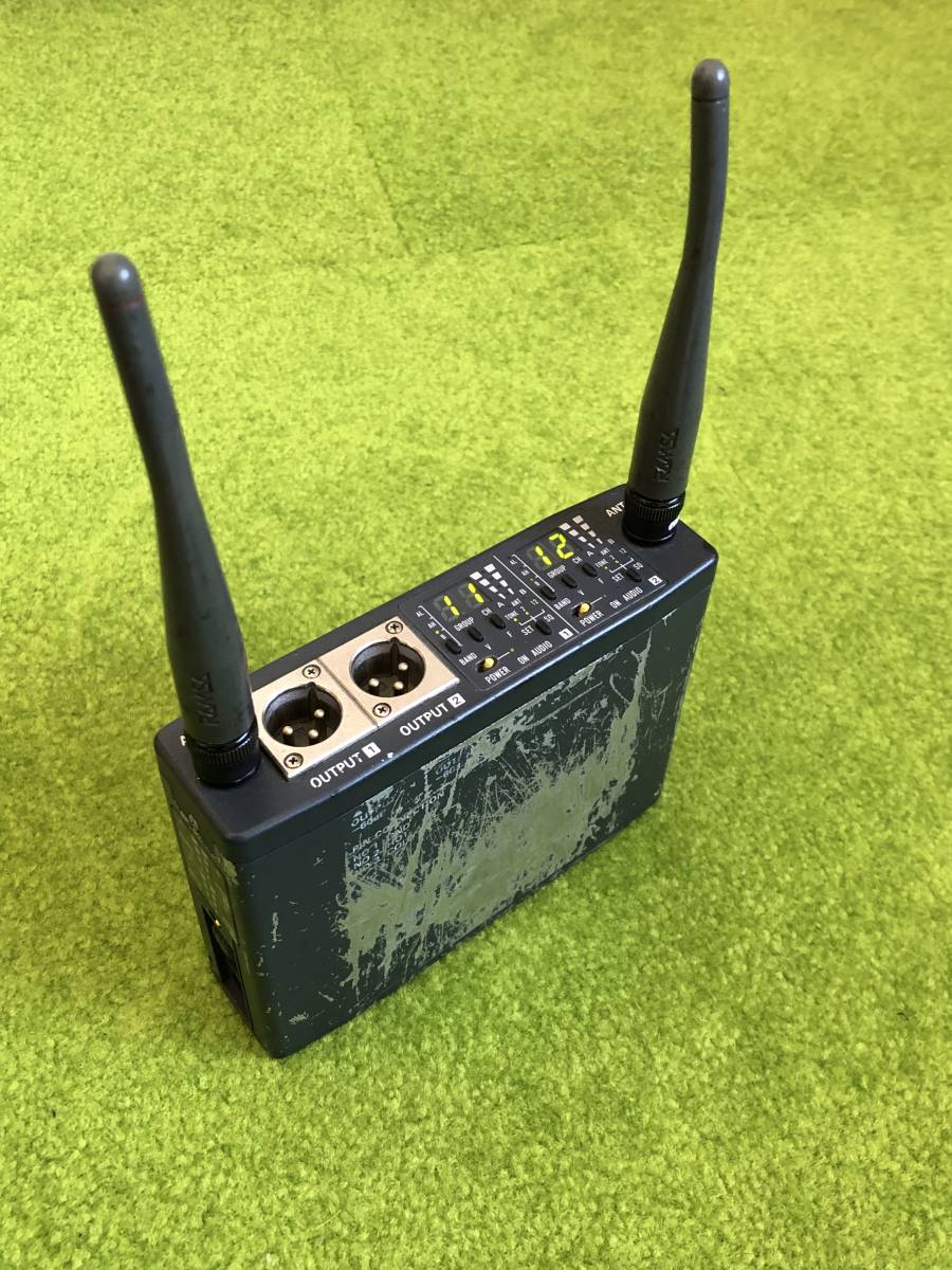 Panasonic RAMSAラムサ　ワイヤレス完全一式　WX-RJ800 RAMSA WX-RJ800 放送業務用ポータブル型ワイヤレスマイク受信機 B帯