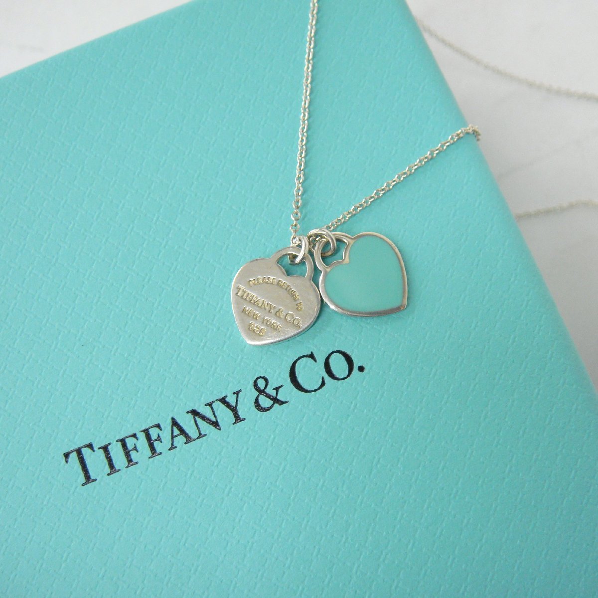 C134T【本物保証】 TIFFANY&Co. ティファニー リターントゥ