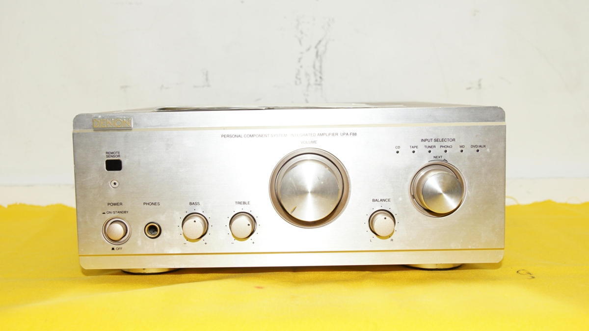 A&P●DENON UPA-F88 プリメイアンプ:ジャンク(送料は着払い)