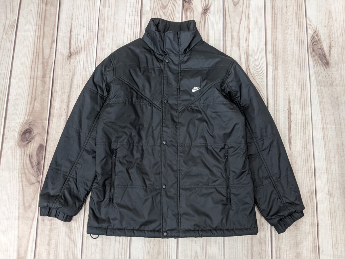 20．00s NIKE ナイキ 中綿入り 裏ナイロン フード収納可能 防寒 