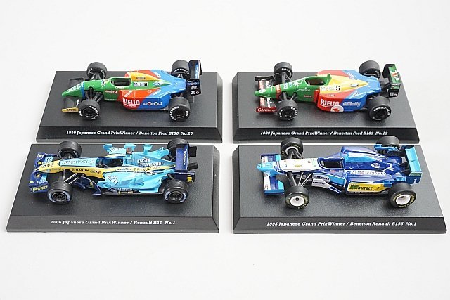 ☆京商　日本GP優勝マシンVol.5　４個セット☆ 京商 1⁄64 歴代の日本GP優勝マシンコレクション ミニカー Vol.5 | 歴代