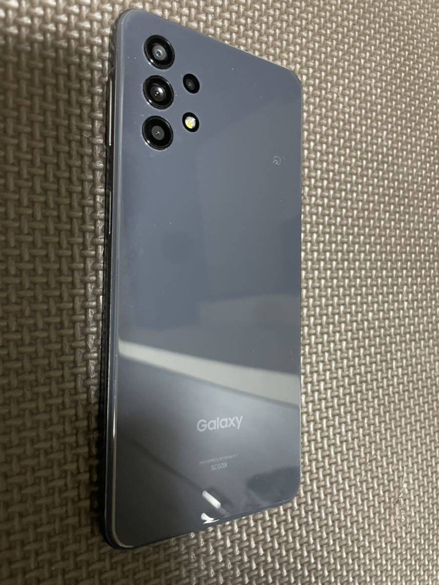 SIM解除済 galaxy a32 オーサムブラック64GB SIMロック解除 GALAXY