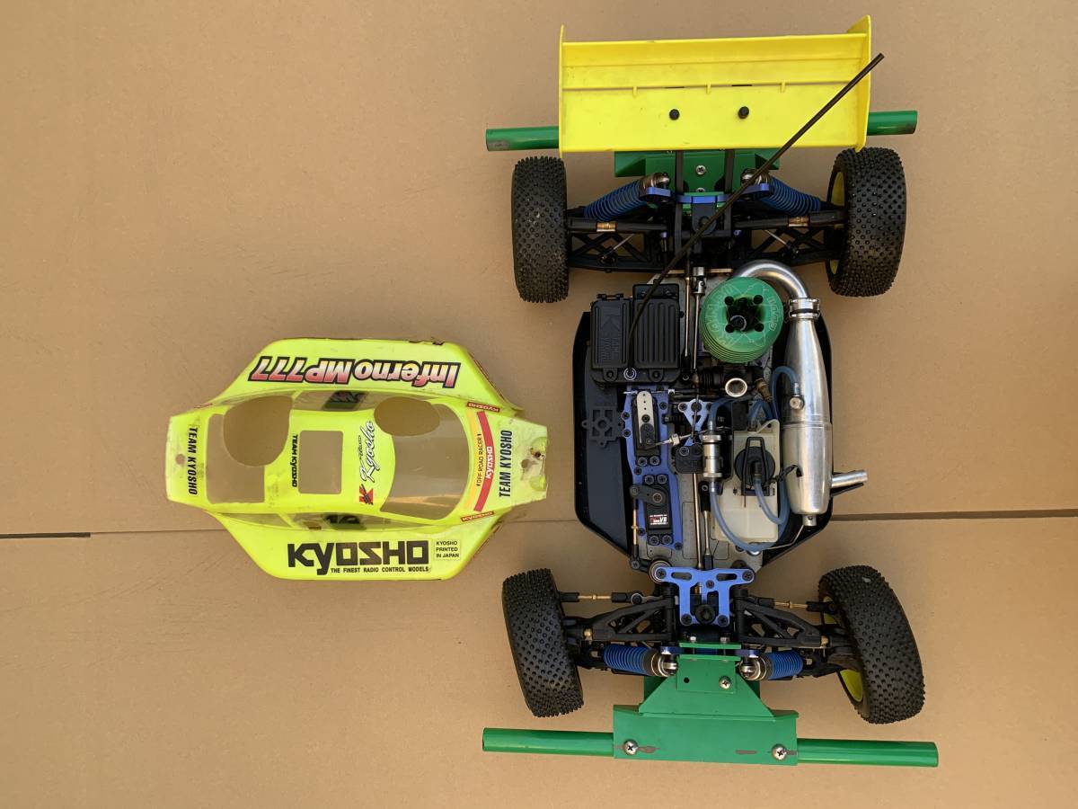 11＃W/2904 京商 インファーノ MP777 kyosho inferno エンジンカー
