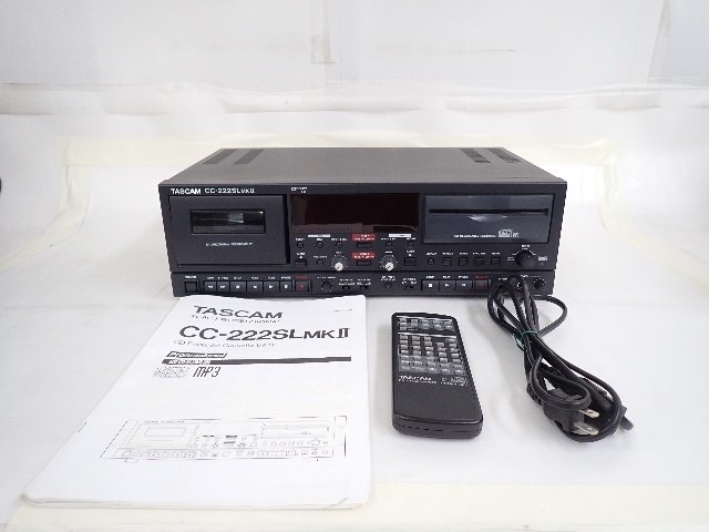 TASCAM タスカム | 業務用CDレコーダー⁄カセット MK2 優良動作品