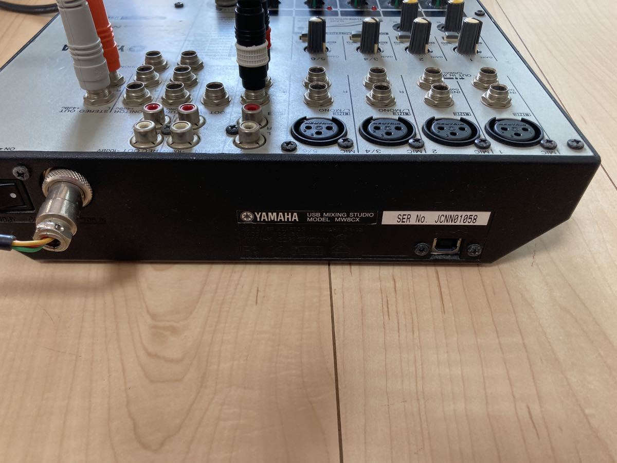 【ジャンク】YAMAHA MW8CX アナログミキサー _3