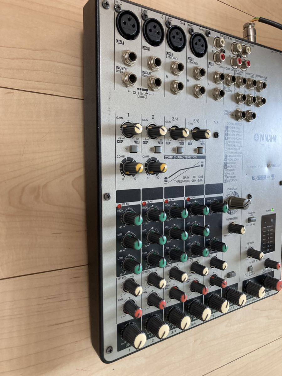 【ジャンク】YAMAHA MW8CX アナログミキサー _4