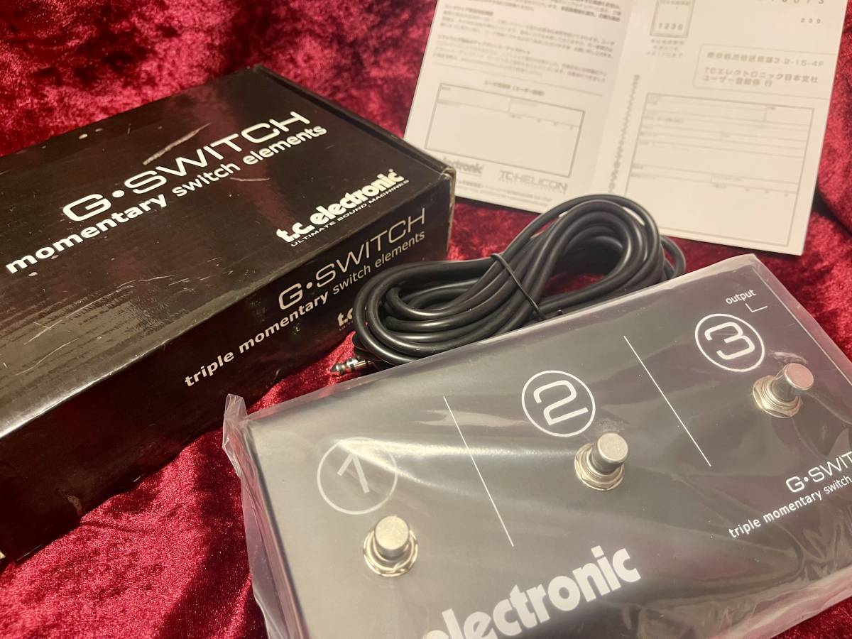 【未開封】t.c.electronic　G-SWITCH