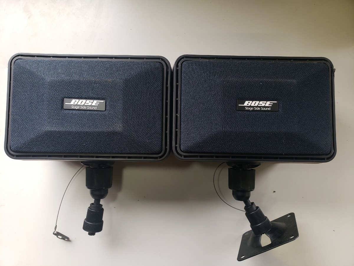 【美品】BOSE SSS-1SP 連番　スピーカー BOSE ボーズ SSS-1SP スピーカー ペア 連番 音出し確認済 中古品