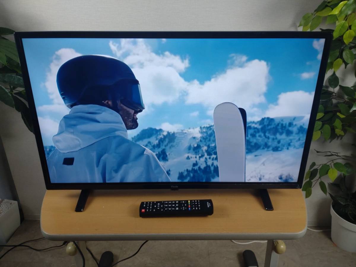 ユニテク visole ユニテク テレビ Visole 32型液晶テレビ LCH3209G 中古 動作確認済 本体・リモコンのみ ユニテク 32型 地デジ液晶テレビ