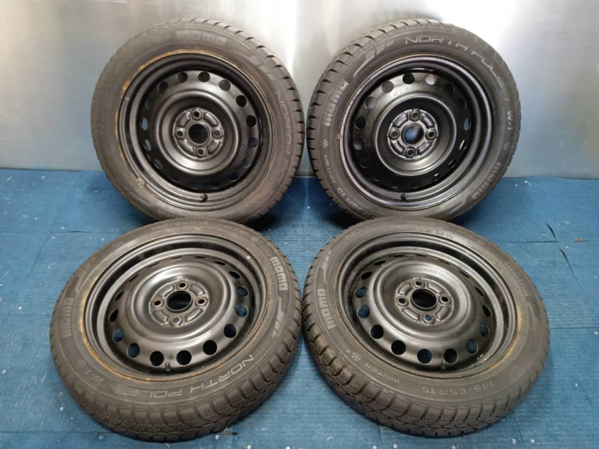 ☆8-8.5分山☆19年製☆ MOMO W-1 145/65R15×2本 175/55R15×2本 