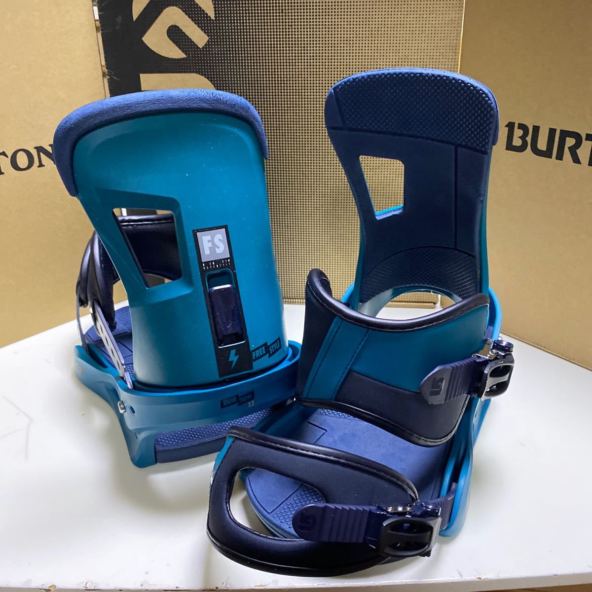 使用3日極美品★BURTON★バートン★フリースタイル★スノーボードバインディング★M★リフレックス