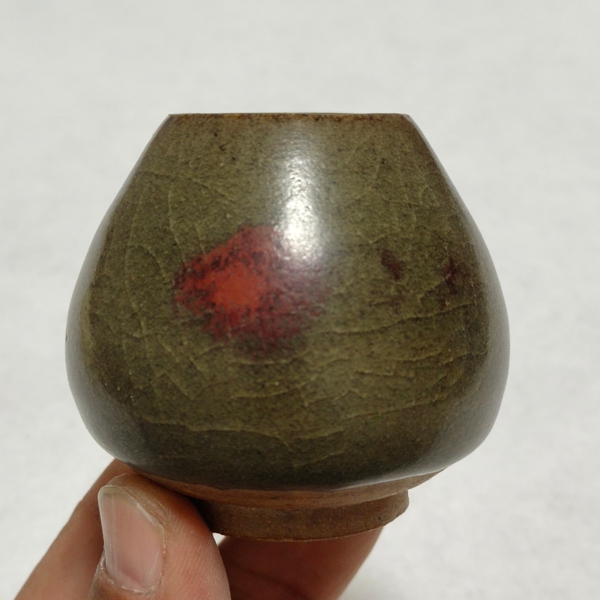 中国美術鈞窯 鈞窯 澱青釉紫斑 双龍耳壺 – Jun ware jar | 陶磁