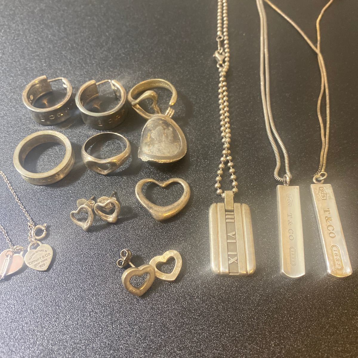 低価，送料無料 silver シルバー925 Tiffany&Co. ネックレス/リング/ピアスなどアクセサリー 管理11(シルバー)｜売買されたオークション情報、yahooの商品情報をアーカイブ公開 - オークファン ネックレス