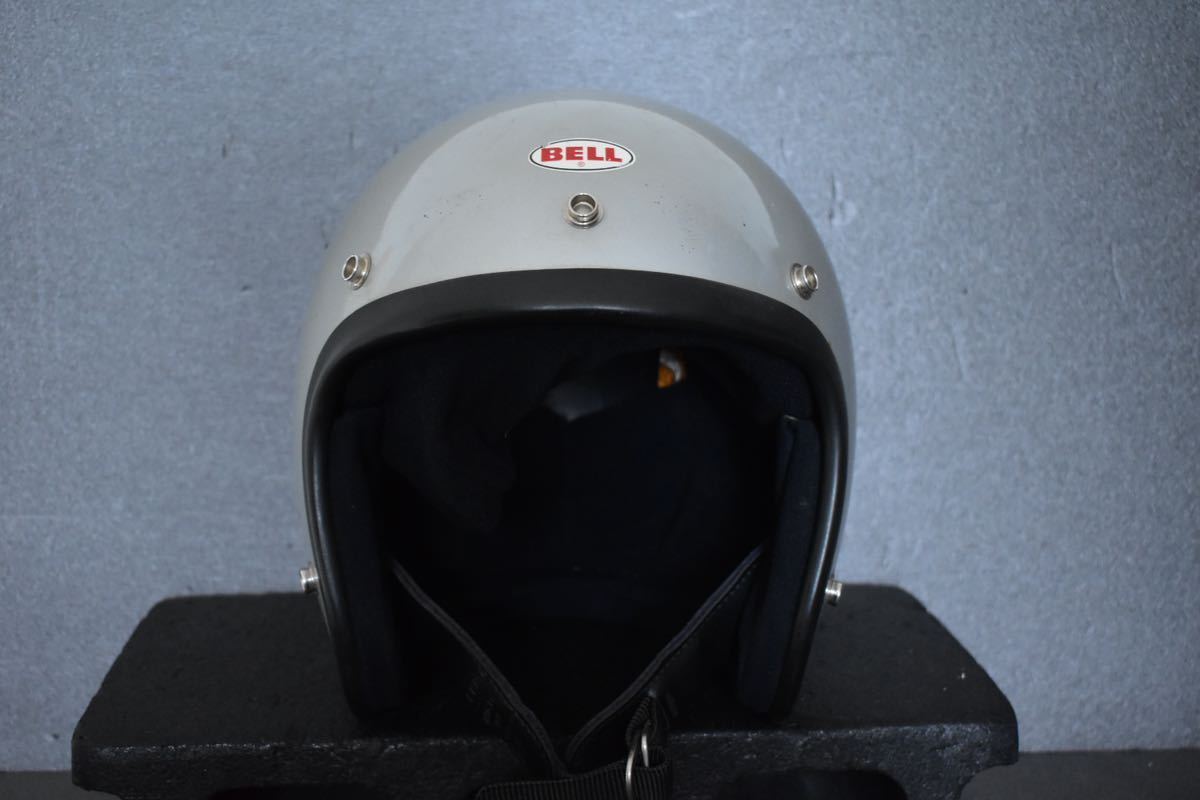 70s BELL MAGNUM Ⅱ Sシェル 56-57cm ビンテージ ジェットヘルメット 