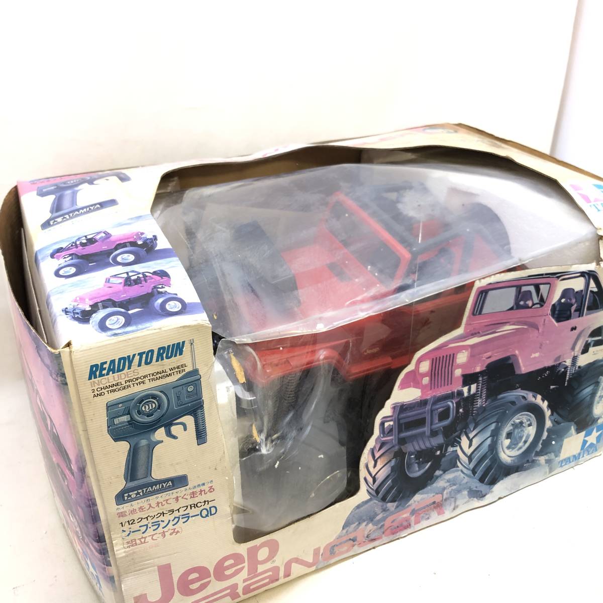 タミヤ　ジープラングラー　ラジコン　QD ☆TAMIYA タミヤ クイックドライブRCカー ジープ・ラングラーQD Jeep