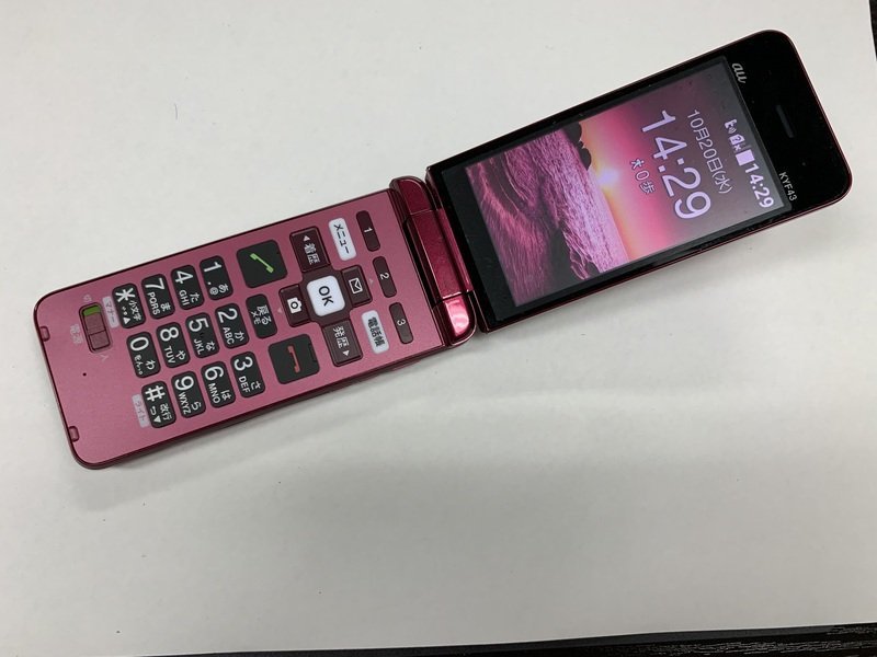 DZ656 au KYF43 判定○ 家電、AV、カメラ 携帯電話本体 【公式通販】
