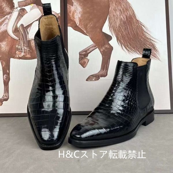 DUBIE レザー ショートブーツ 新品・未使用｜靴