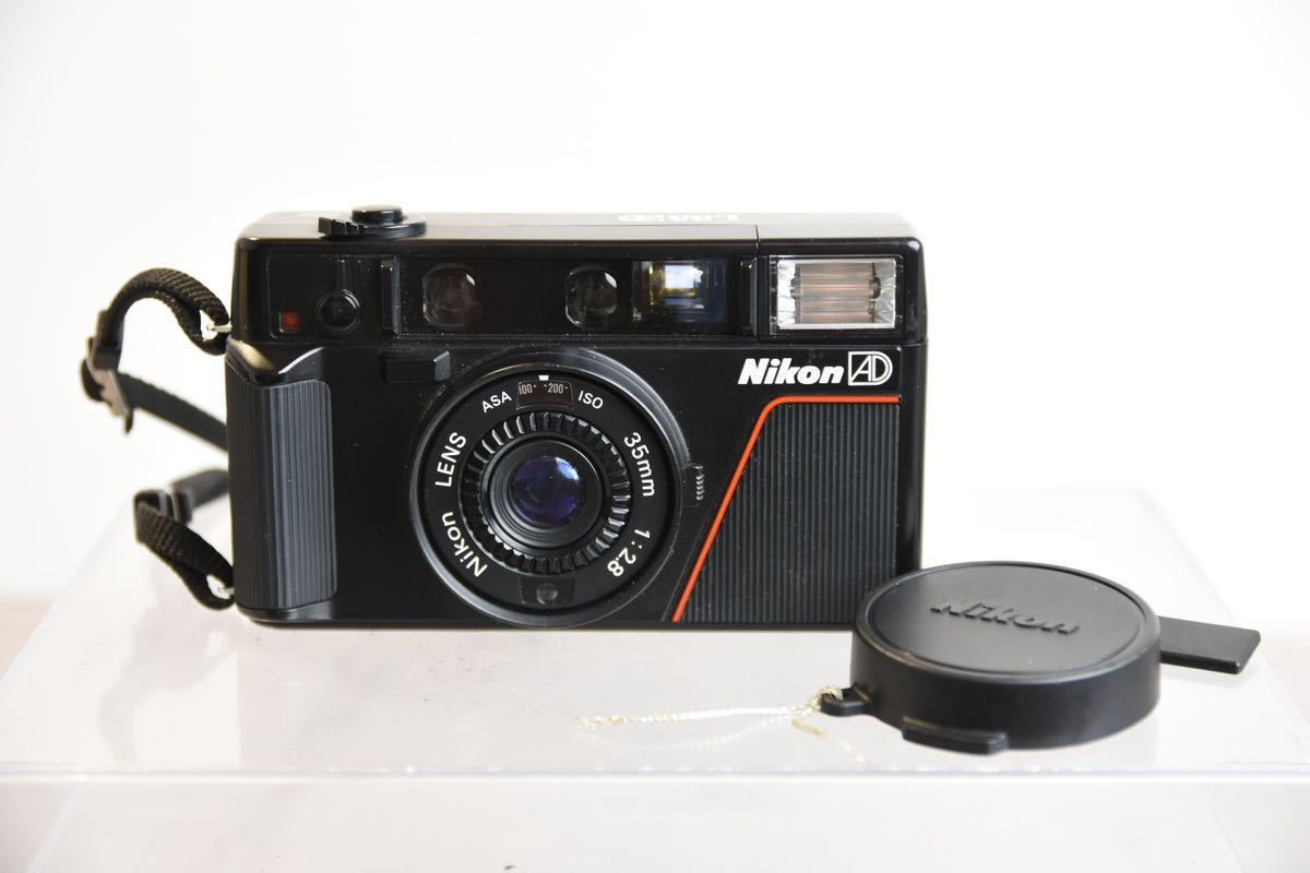 #847★動作品★Nikon L35 AD2 コンパクトフィルムカメラ カメラ コンパクトフィルムカメラ Nikon ニコン L35 AD F2.8 35mm