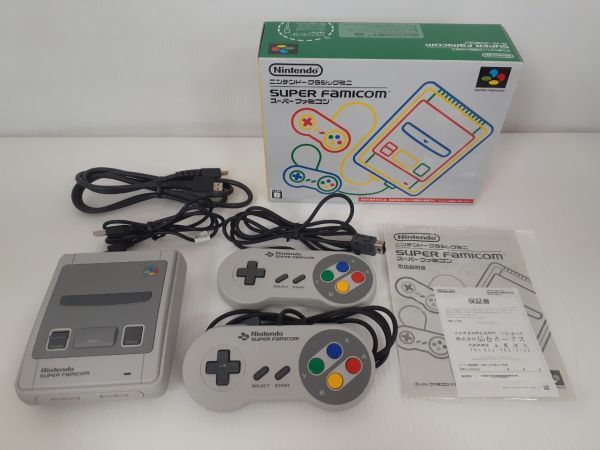 SZ74-1215-34 【中古】 ニンテンドークラシックミニ スーパーファミコン 本体 Nintendo ゲーム機 スーファミ