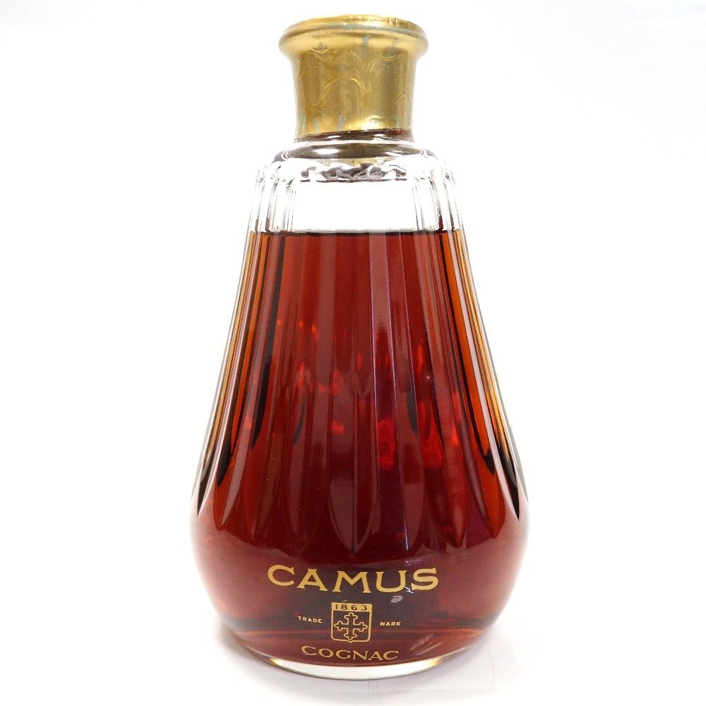 未開栓 カミュ CAMUS カラフェ バカラボトル 700ml ブランデー FtTh950842 CAMUS COGNAC カミュ カラフェ バカラ 700ml 40％ 未開栓
