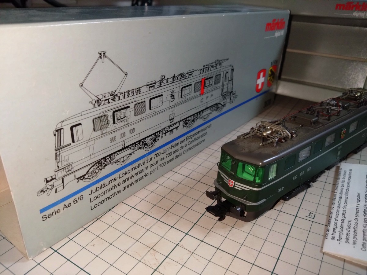 SBB 6⁄6 Ae Märklin 0 HO | digital - HOゲージ Ae6⁄6電気