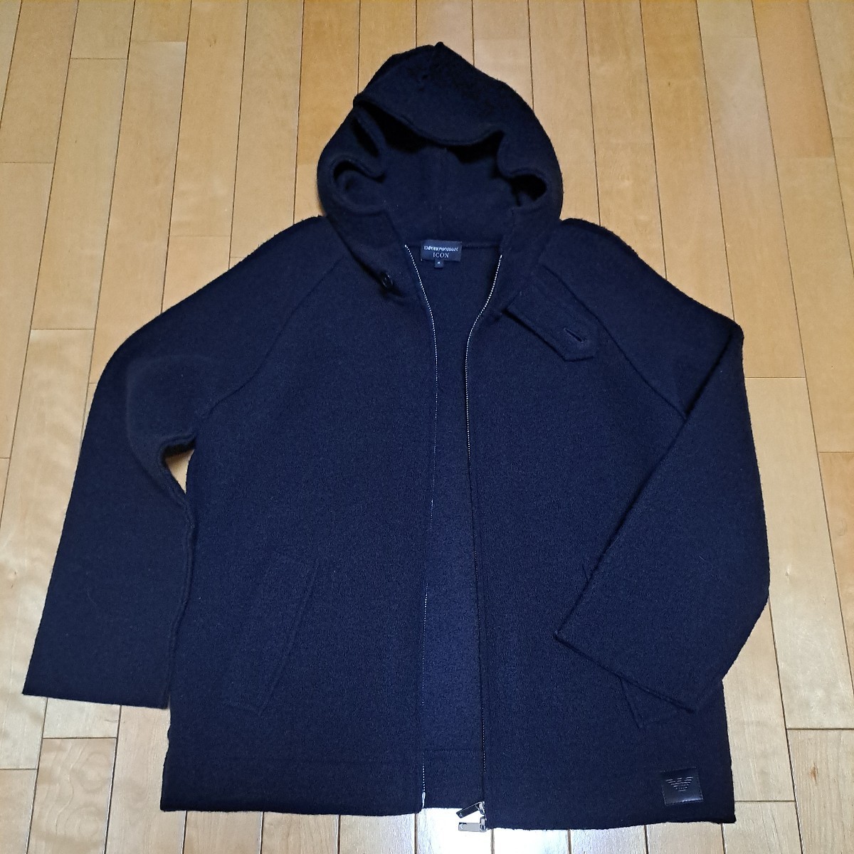 エンポリオアルマーニ　極美品ニットジャケット　メンズMサイズ