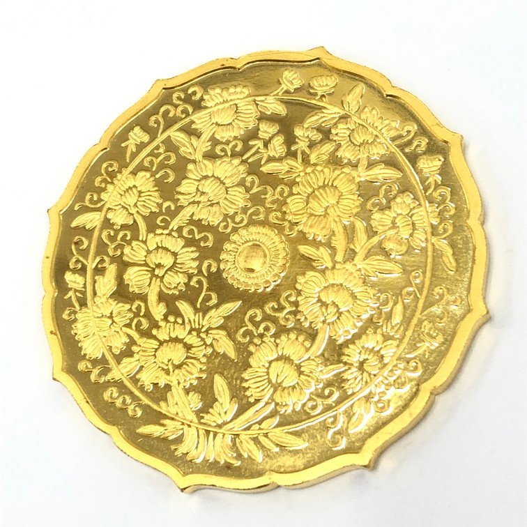 K24 純金 1000刻印 御遷宮純金メダル 80.5g【BLAM6062】_1