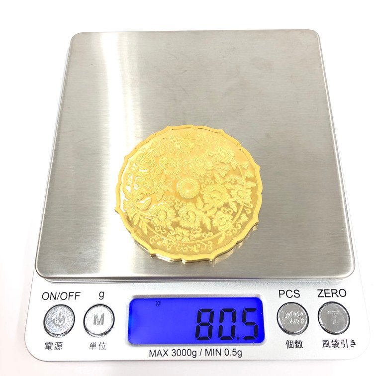 K24 純金 1000刻印 御遷宮純金メダル 80.5g【BLAM6062】_9