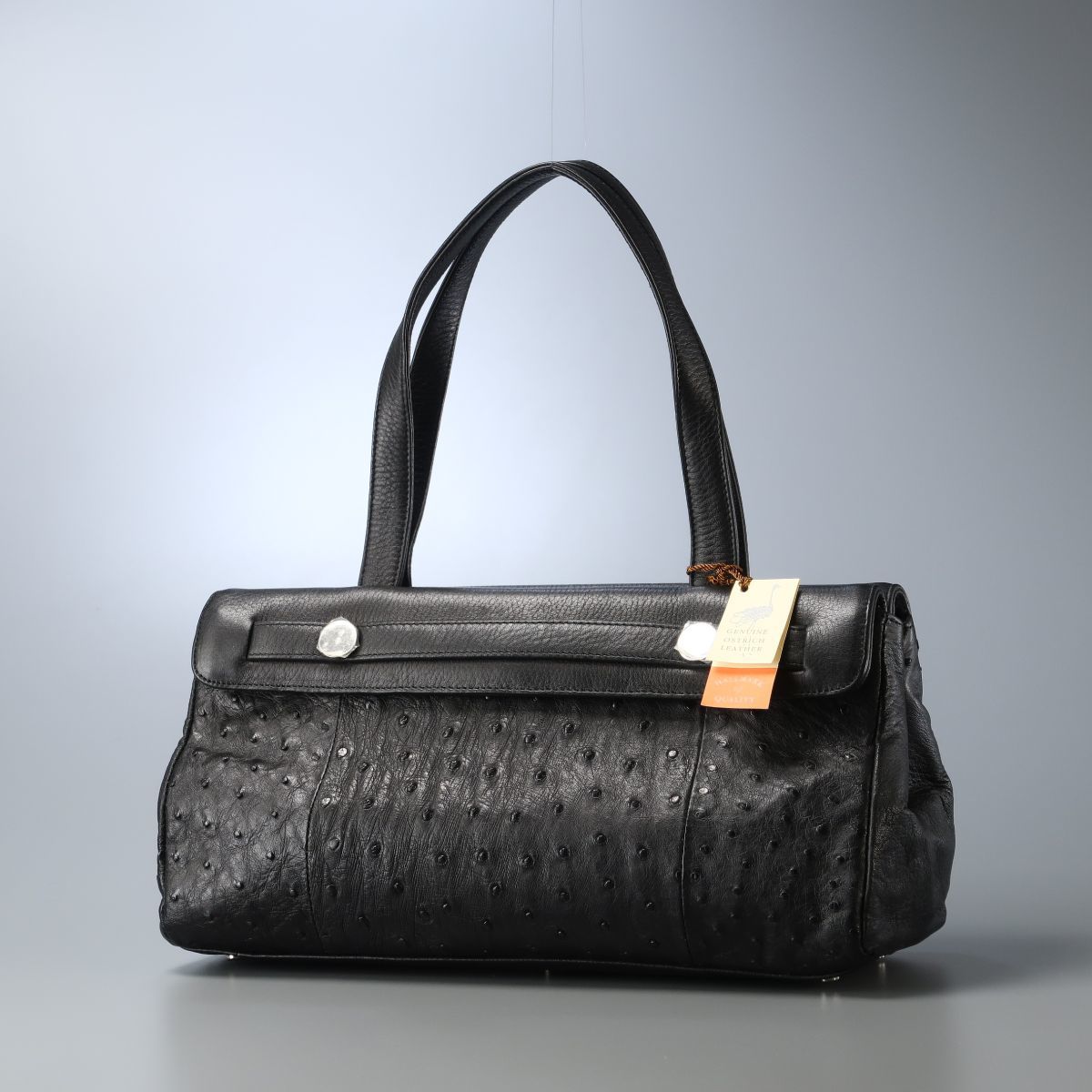 GENUINE OSTRICH オーストリッチ ハンドバッグ GENUINE 公式通販