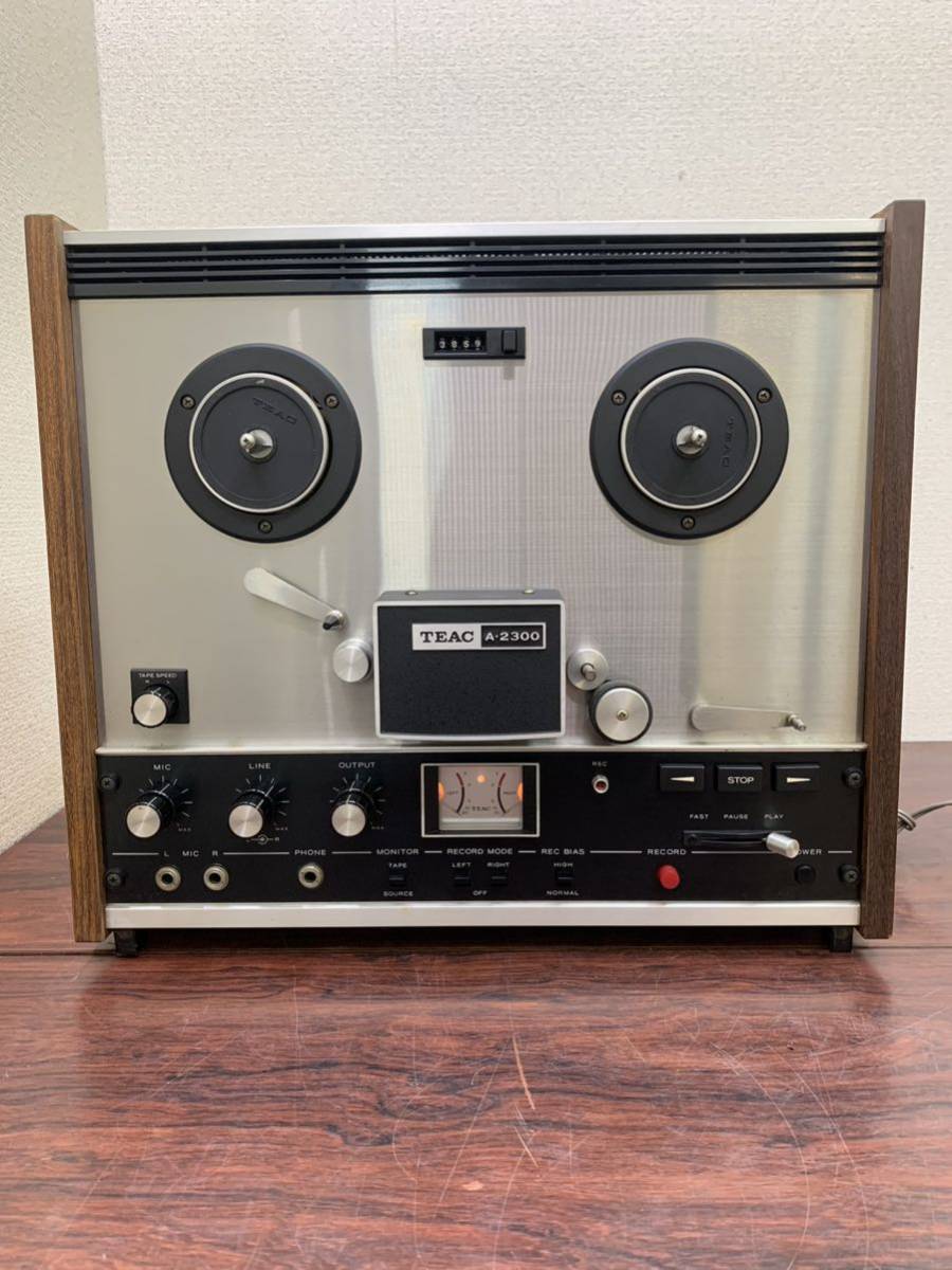 1273 TEAC A-2300 50Hz ティアック オープンリールデッキ 昭和 レトロ 