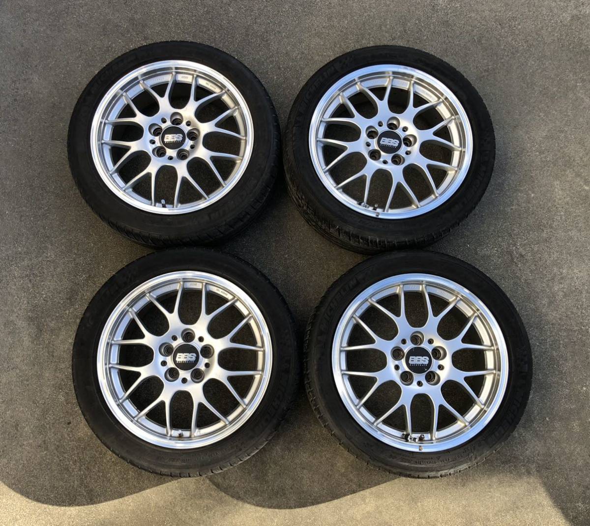 希少 絶版 BBS RG-R RG717 17インチ 17 x 7.5J オフセット 38 5H PCD 