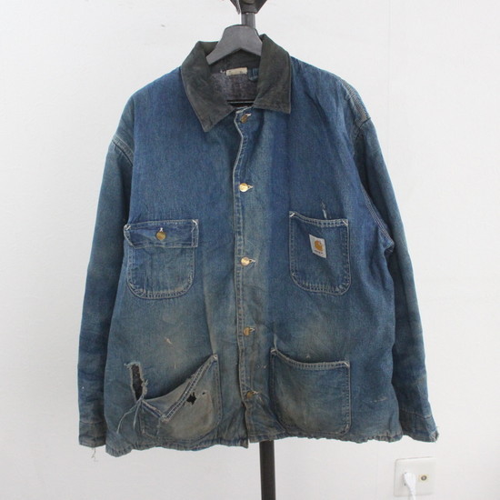 Carhartt ビンテージカバーオール 50s Carhartt デニム カバーオール ハートタグ | ACORN Buy Sell Vintage ジャケット・アウター