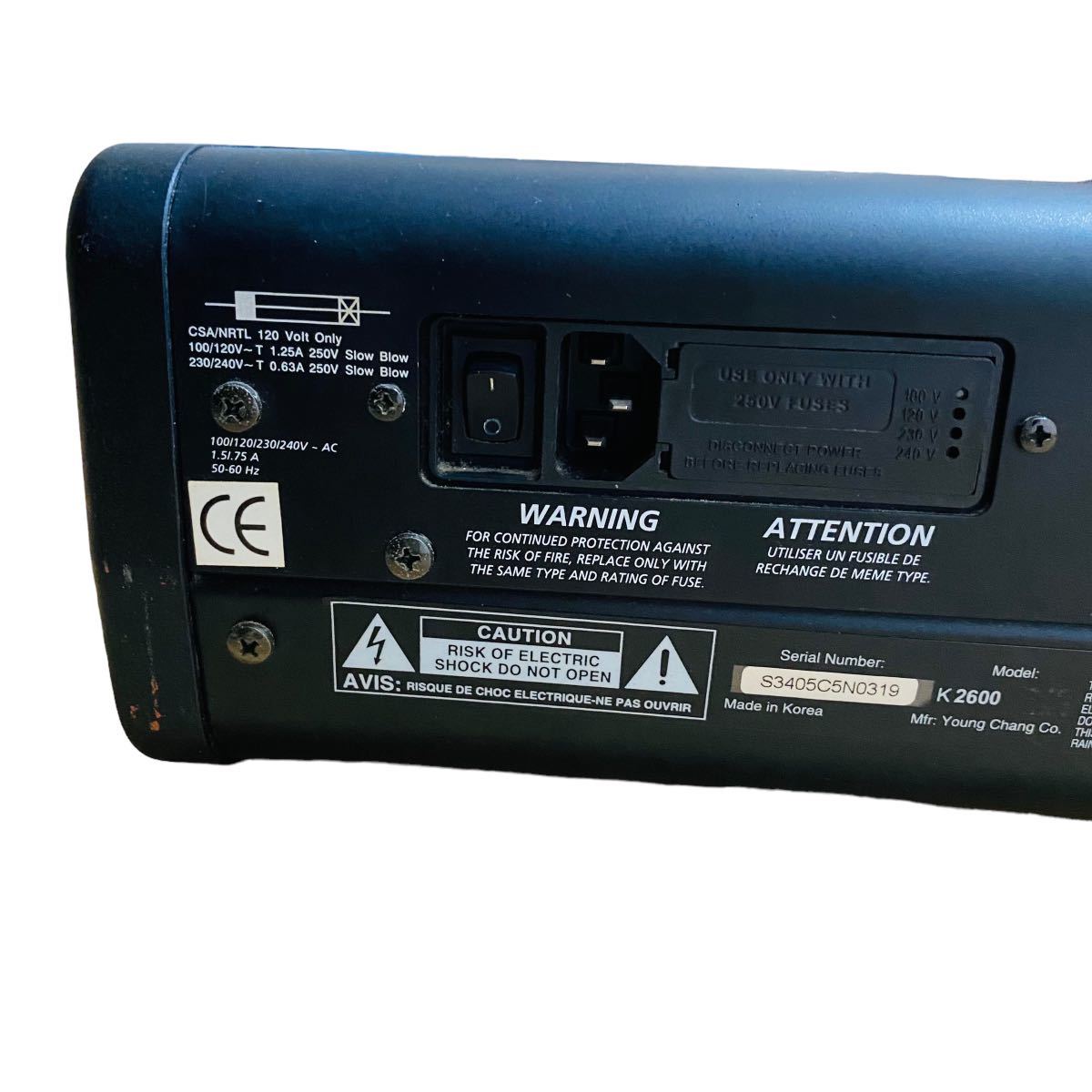 KURZWEIL カーツウェル キーボード シンセサイザー K2600「Y70」_6