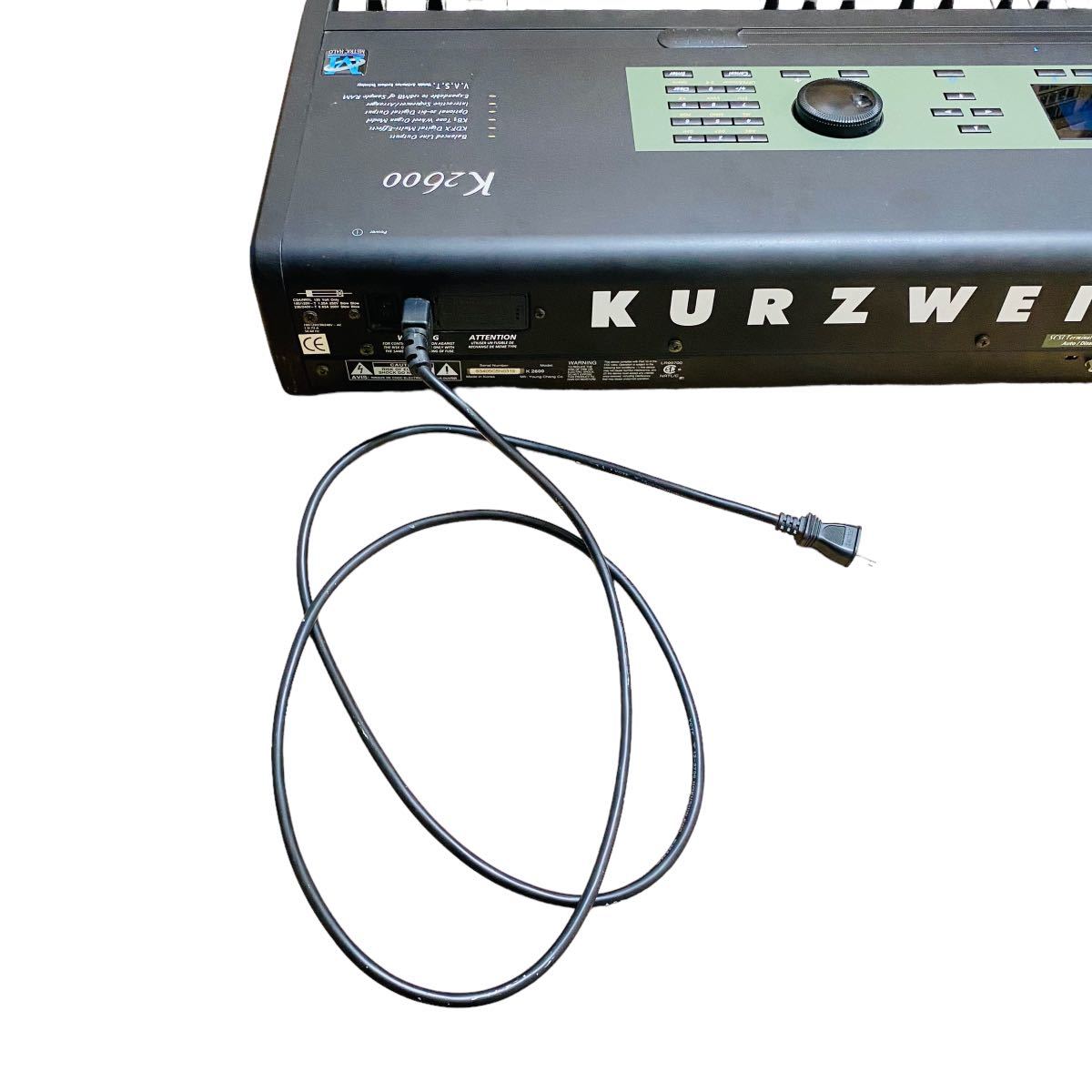 KURZWEIL カーツウェル キーボード シンセサイザー K2600「Y70」_9