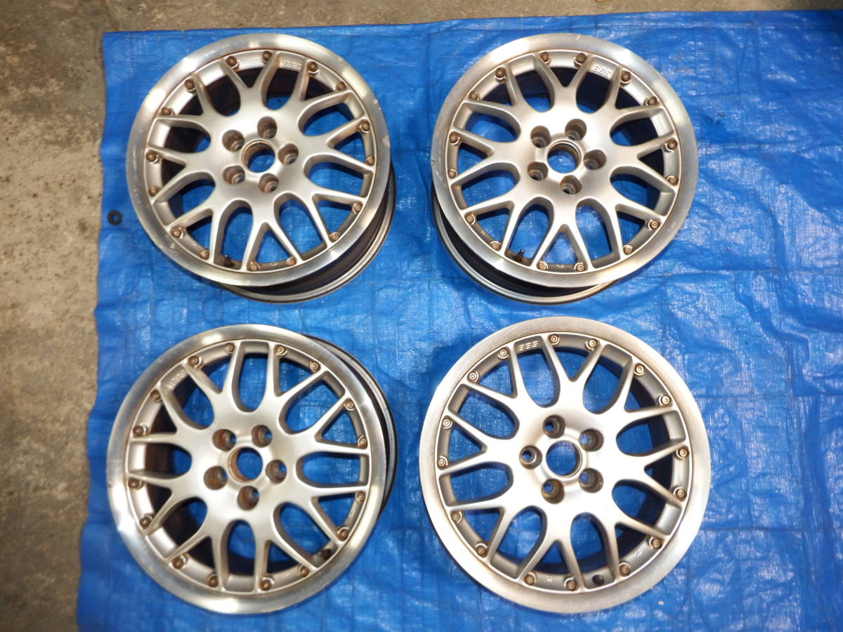 VW BBS 16インチ 5本（BBS RX226 16インチ7J 5穴 PCD100 オフセット+35 