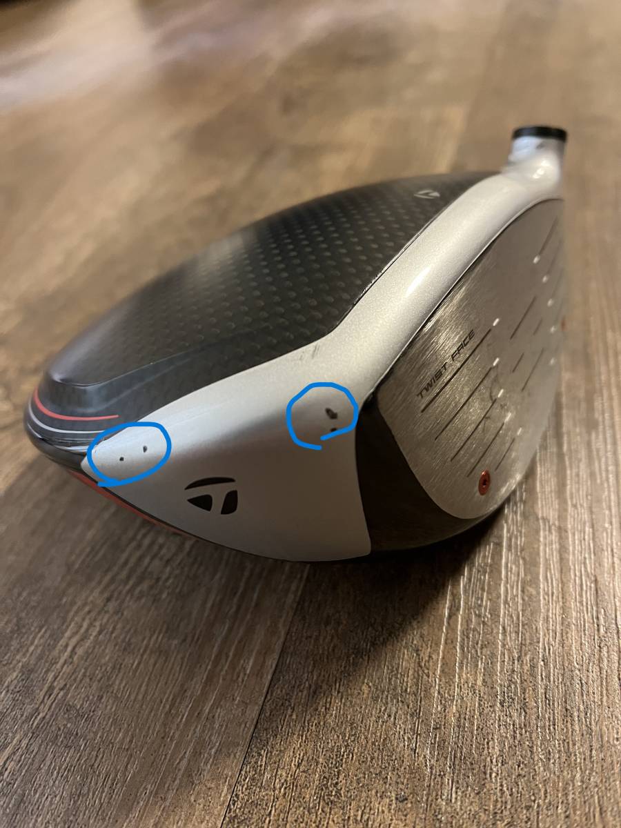 M6 10.5° 高反発加工 証明書付き ヘッドのみです。※紙ベース証明